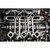 Gearwrench 13 Piece 72-Tooth 12 Point Reversible Ratcheting Combination SAE Wrench Set - 9509RN