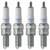 NGK 4 Pack of Genuine OEM Replacement Spark Plugs - CR7E-4PK