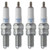 NGK 4 Pack of Genuine OEM Replacement Spark Plugs - CR7E-4PK