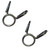 Homelite 2 Pack OF Genuine OEM Replacement Fuel Line Clamps - A100677-2PK