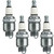 Autolite (4 Pack) Genuine Small Engine Copper Core Spark Plugs - 456-4PK