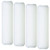 Genuine Purdy 4 Pack White Dove 9" x 3/8" Nap Roller Covers 144670092-4PK