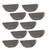 Porter Cable Power Tool (10 Pack) Replacement Key - 878563-10PK