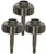Homelite ST175 Trim 2 Pack Spool Retainer - A02781-3PK