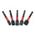 Diablo DNTSL-S5 2-9/16" Magnetic Nut Driver Assorted Pack (5-Piece)