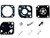 Zama Carburetor Repair Kit RB-59 Kit - RB-59 Zama Carburetor Repair Kit RB-59 Kit - RB-59