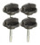 Ryobi Ridgid BackPack Blower 4 Pack Air Filter Cover Knob - 5946101-4PK