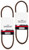 Oregon (2 Pack) 75-117 1/2-by-40 Replacement Belt for Ariens Snow thrower 72086