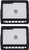 Echo 2 Pack Genuine OEM Air Filters for CS-3000 String Trimmer - 13031039130-2PK