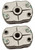 Echo 2 Pack of Genuine OEM Replacement Pawl Assemblies A052000042-2PK