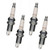 Champion 4 Pack of Genuine OEM (412S) Spark Plugs - RC12LYC-4PK