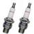 Champion 2 Pack of Genuine OEM (827S) Spark Plugs - L76V-2PK