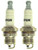 Champion RDJ7Y-2PK Copper Plus Small Engine Spark Plug Stock - 872 (2 Pack)