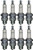 Champion RH10C-8PK Copper Plus Small Engine Spark Plug Stock - 854 (8 Pack)