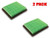 Oregon 30-347 (2 Pack) Air Filter For Honda: 17211-ZE8-000/17211-ZL8-023