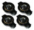 Black and Decker LH4500/LH5000 Replacement (4 Pack) Blower Grill - 90519489-4PK