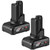 Bosch 2 Pack of Genuine OEM 12V Max 6.0Ah Lithium-Ion Batteries # GBA12V60-2PK