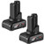 Bosch 2 Pack of Genuine OEM 12V Max 6.0Ah Lithium-Ion Batteries # GBA12V60-2PK