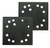 Porter Cable 340 Finish Sander 13592 2 Pack Standard - Pad - 151284-00SV-2PK