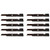 Oregon 10 Pack of Genuine OEM Replacement Mower Blades - 92-030-10PK