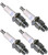 NGK 4 Pack of Genuine OEM Standard Spark Plugs - BR8ES-4PK