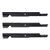 Oregon 3 Pack of Genuine OEM Replacement Mower Blades # 91-264X2-3PK
