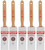 Wooster Genuine 1.5" Ultra/Pro Firm Flat Sash Paintbrush 5-Pack # 4175-1.5-5PK