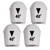 Homelite HU80709 4 Pack 40 Degree x .029 Nozzle # 308700010-4PK Homelite HU80709 4 Pack 40 Degree x .029 Nozzle # 308700010-4PK