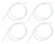 Homelite Ridgid 4 Pack Chemical Siphon Tube # 561399003-4PK