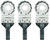 Fein StarLock Long Life E-Cut Oscillating Saw Blade with Bi-Metal Teeth for Wood, Plasterboard and Plastic Materials - 3/8" Width, 1-1/8" Length, 3-Pack # 63502184270