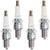 NGK 4 Pack of Genuine OEM Replacement Spark Plugs - BPR4ES-4PK - view 3