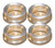 Fein 4 Pack Of Genuine OEM Replacement Rings - 32619024000-4pk