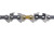 Husqvarna Genuine OEM 5 Pack 14" X-CUT S93G, 3/8" mini pitch, .050 gauge 52DL Cutting Chains - 585422152-5PK