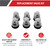 Simpson Genuine OEM 6pc. Valve Kit - 7104223