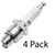 NGK 4 Pack of Genuine OEM Standard Spark Plugs - B7HS-10-4PK