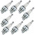 NGK 8 Pack of Genuine OEM Standard Spark Plugs # BM6A-8PK