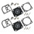 Zama 2 Pack RB-65 Carb C1U-K46 Repair Kitss