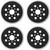 Bosch ROS10 Sander 4 Pack 5" Hard Hook & Loop Backing Pad - RS035-4PK