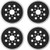 Bosch ROS10 Sander 4 Pack 5" Hard Hook & Loop Backing Pad - RS035-4PK