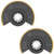 Bosch 2 Pack 3-1/2 Inch Starlock Multi Tool Titanium Saw Blades - OSL312T-2PK