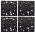 Superior Electric SPD18 Replacement (4 Pack) Sheet Sander Pad - SPD18-4PK