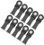 Bosch 10 Pack of 1-1/4 Inch Starlock Multi Tool Bi-Metal Blades # OSL114JF-10PK