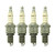 Champion RN9YC-4PK Copper Plus Small Engine Spark Plug - 415 (4 Pack)