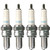 NGK 4 Pack of Genuine OEM Standard Spark Plugs - CR8E-4PK