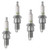 NGK Genuine OEM Replacement Spark Plugs - ZGR5A-4PK