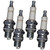 Champion 4 Pack of Genuine OEM (811S) Spark Plugs - L82C-4PK