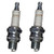 Champion 2 Pack of Genuine OEM (811S) Spark Plugs - L82C-2PK