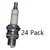 Champion 24 Pack of Genuine OEM (811S) Spark Plugs - L82C-24PK