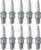 NGK 10 Pack of Genuine OEM Replacement Spark Plugs - BR9ES-10PK