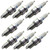 NGK 8 Pack of Genuine OEM Standard Spark Plugs - BPR2ES-8PK